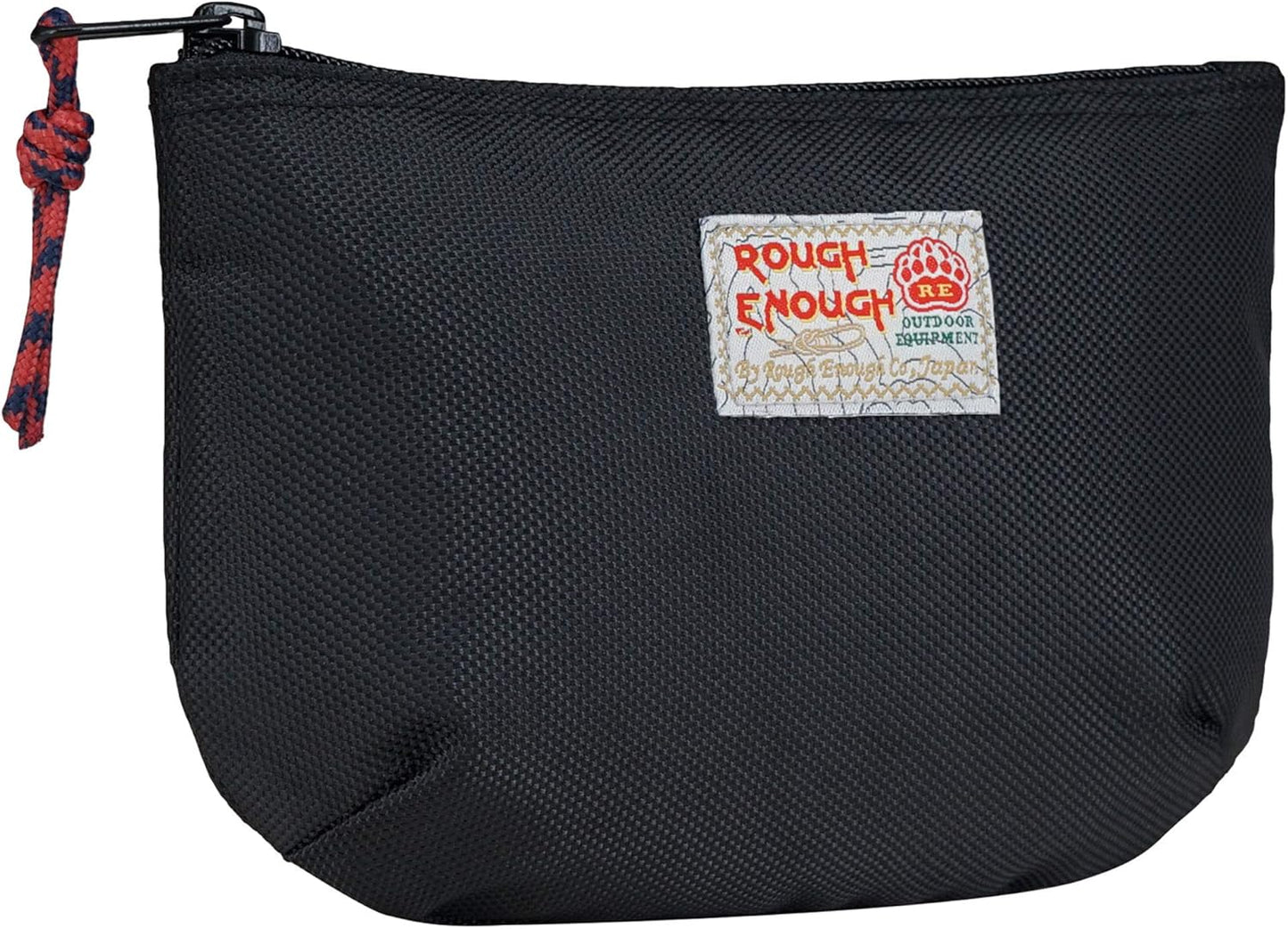 Rough Enough Small Tech Organizer Travel Case Cord Storage Electronics Bag Black